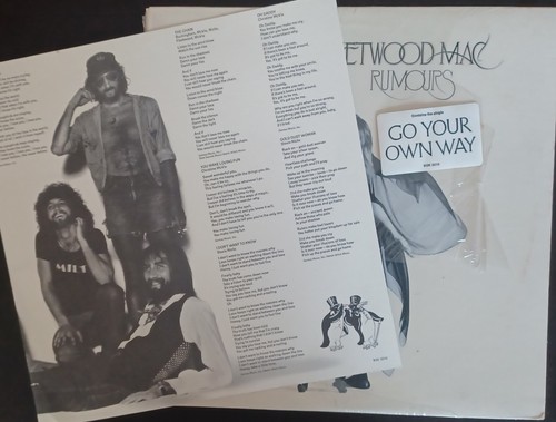 Fleetwood Mac"Rumours" WB BSK-3010 Stereo 1977 Winchester in Shrink w/Hype~EX - Picture 3 of 8