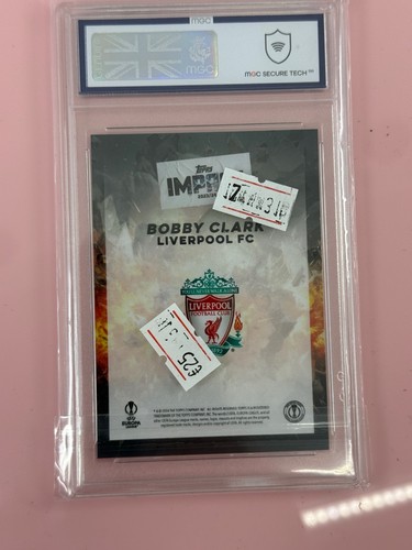 Bobby Clark RC Liverpool Fc 2024 Topps Impact MGC 9 - Bild 2 von 3