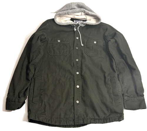 Chaqueta Top Duluth Traiding Para Hombre Talla S Manga Larga Sudadera con Capucha Forrada Lona Pesada - Imagen 1 de 4