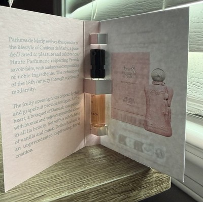 DELINA EXCLUSIF Parfums de Marly EDP Sample Spray 1.5ml/.05oz - Authentic Parfum
