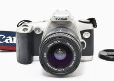 N.MINT Canon EOS Kiss Fotocamera Reflex 35mm + Obiettivo 28-80 3.5-5.6 Argento