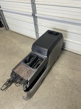 Ford F150 F250 F350 Black Gray Center Console 2015 2016 2017 2018 2019 2020 2021