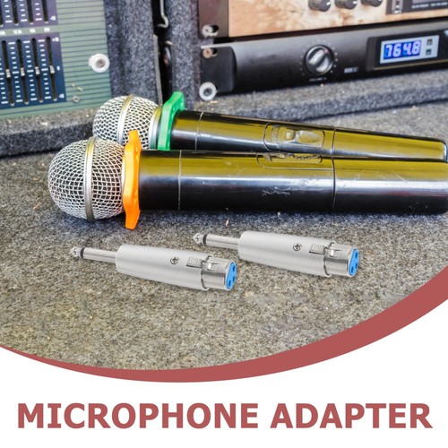 2 Pcs Microphone Adapter Audio Connectors and Adapters Eraphone Jack Converter - 第 11/12 張圖片