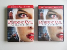 THE RESIDENT EVIL COLLECTION - 4 DISC (DVD) MILLA JOVOVICH 2002 REGION 2