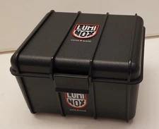 Luminox Large Empty Hard Plastic Watch Box Display Case Jewelry Black