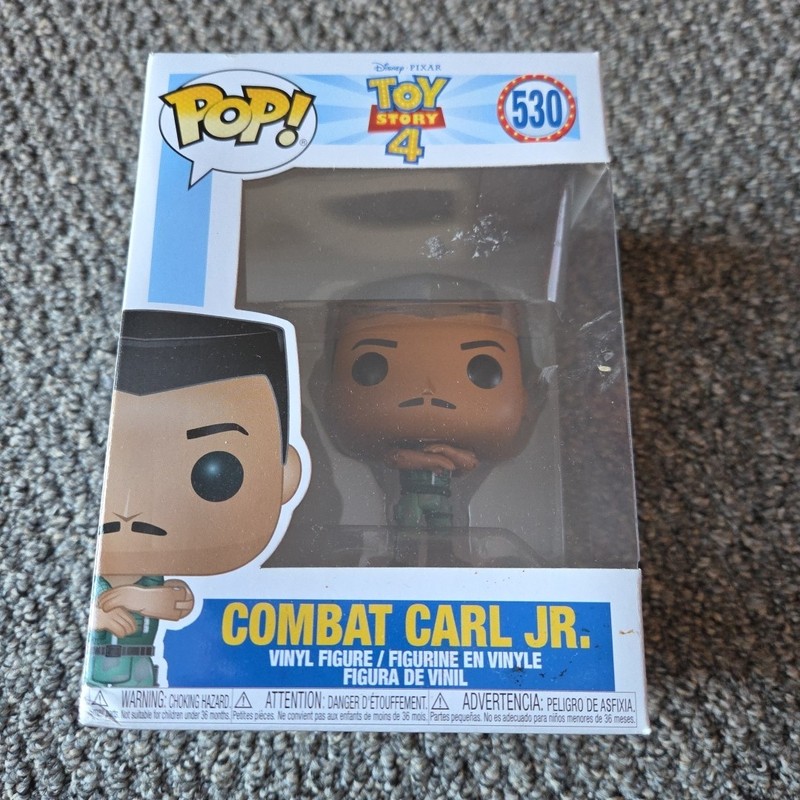 Funko Pop! Pixar Combat Carl Jr. Toy Story 4 #530 Disney Vinyl Figure