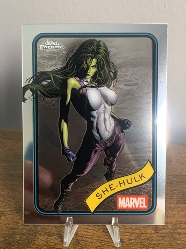 2025 Topps Chrome Marvel - #110 SHE-HULK - Marvel Comics