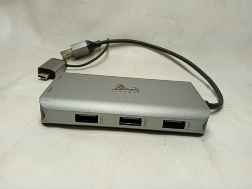 Lionwei 5-in-1 USB-C Hub Adapter Dual Display LIUC0228 Pre-Owned - Afbeelding 2 van 9