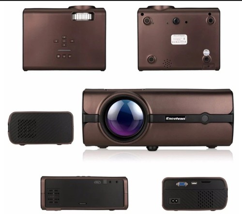 Excelvan BL46 1080P Projector Wifi 2000 lumen Wireless Home Theater NEW IN BOX - Picture 7 of 8