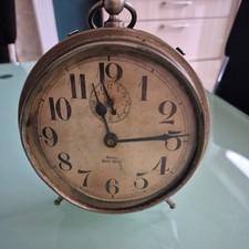 Antique Big Ben WESTCLOX Wind up Alarm Clock for Parts or Repair Only!!