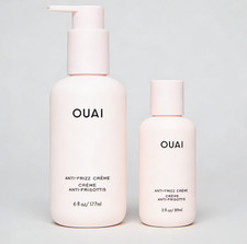 NIB 100 Authentic OUAI Anti-Frizz Hair Styling Cream,6oz/3oz,2sizes