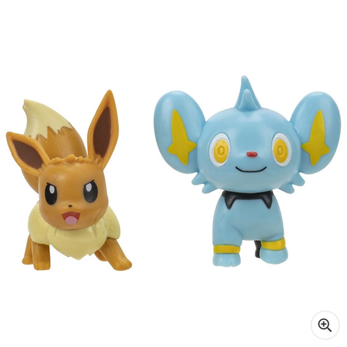 Pokémon Battle Figure Pack - Shinx & Eevee - Foto 20 di 24