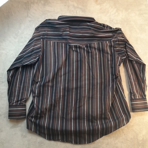 Vintage Ely Cattleman Tall Man Western Pearl Snap Plaid Shirt Size 3XL Tall - Picture 2 of 6