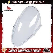 WOLFLINE Moto Deflector Windscreen Windshields For Aprilia RSV4 1100 2021-2024