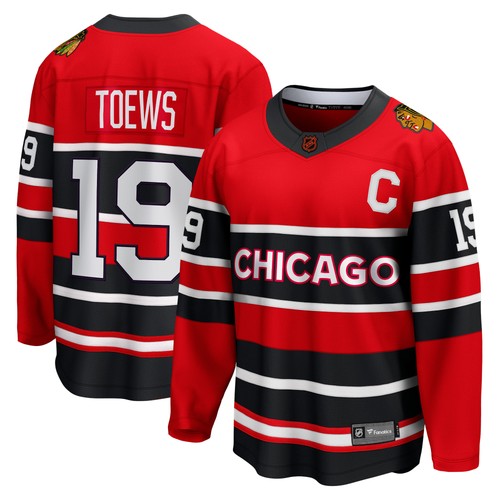Men's Fanatics Jonathan Toews Red Chicago Blackhawks Special Edition 2.0