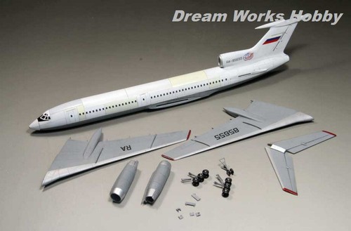 Award Winner Built Zvezda 1/144 Russian Tupolev Tu-154M “Careless” Airline - Picture 20 of 22