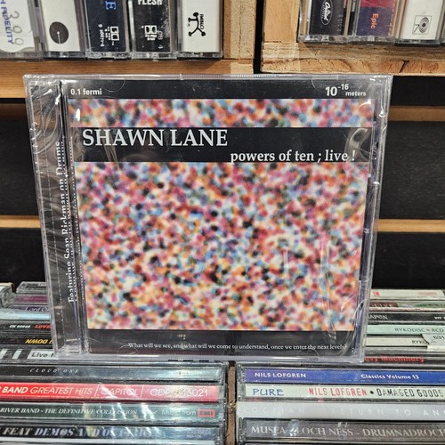 SHAWN LANE - Powers of Ten; Live! [CD, NEW] - Foto 1 di 4
