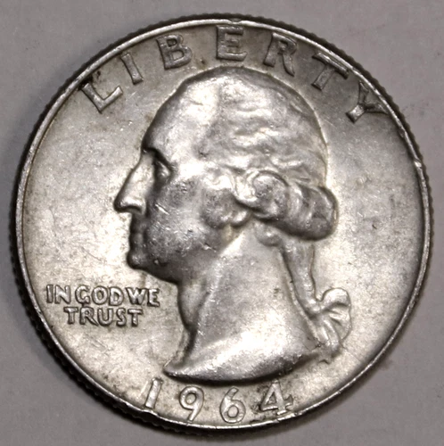 1964-D Washington Quarter - Extra Fine - #1918EA