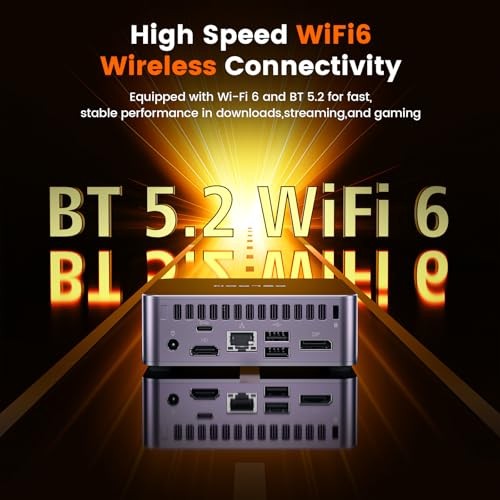 Mini PC, AMD Ryzen 7 7735U (8C/16T, bis zu 4,75Ghz), 32GB 7735U/32GB+1TB - Bild 8 von 8