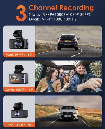 Vantrue element 3 DASHCAM E3G - Picture 6 of 17