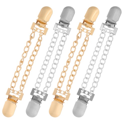  4 Stück Cinch Clips für Damen Kleidung Retro Strickjacke Verschlüsse Verschluss - Bild 3 von 20