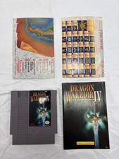 Dragon Warrior IV (Nintendo Entertainment System) With Manual, Map, Bestiary