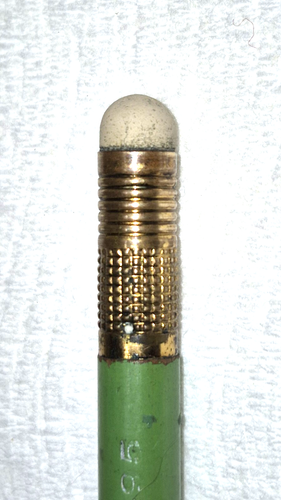 LANGE ZWINGE !! "??? Eberhard Fabar • 495 Zoll grüner gebrauchter Holzstift beschädigt  - Bild 10 von 17