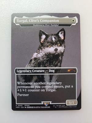MTG Torgal, Clive's Companion プロモ 非FOIL Torgal, Clive's Companion - Yoshimaru, Ever Faithful