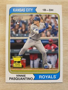 2023 Topps Heritage #150 Vinnie Pasquantino RC Kansas City Royals