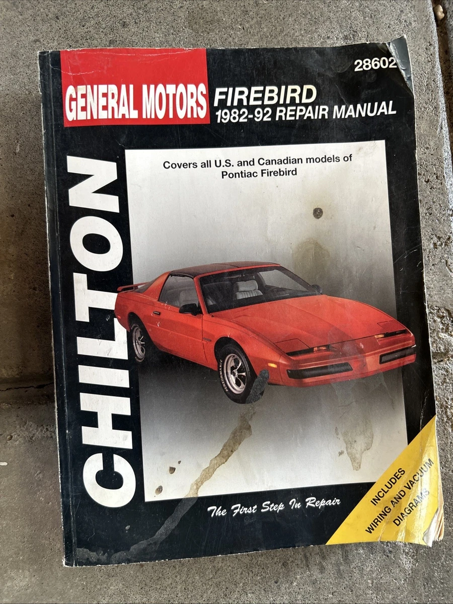 Service & Repair Manuals for Pontiac Firebird for sale | eBay