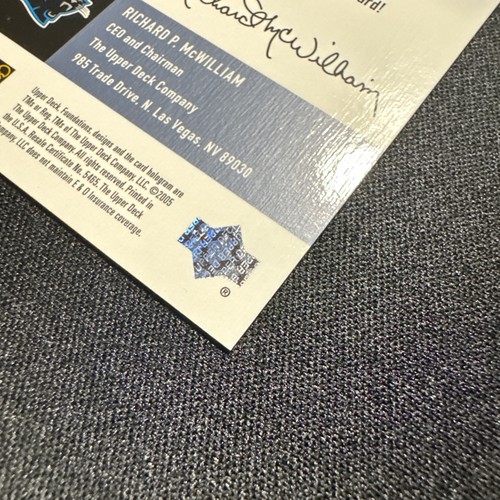 Taylor Stubblefield 2005 Upper Deck Foundations AU Foundations Silver #SFTS - Picture 14 of 16