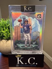 2024 Panini Donruss Optic JJ McCarthy Downtown! RC Rookie SSP #11 Vikings