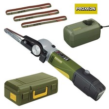 Proxxon Akku Bandschleifer BS/A  inkl.  Akku  Ladegerät Ersatzbänder & Koffer