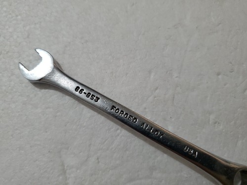 STANLEY 86-853 COMBINATION WRENCH 8mm, 12pt USA - Foto 6 di 7