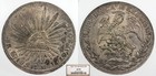 Mexico 1831-Go Mj 8 Reales Cap and Rays; stars after date Ngc Au-58