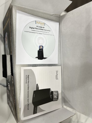 VuPoint Solutions Digital Film & Slide Converter 35mm Slides/Negatives to SD NEW - Picture 5 of 6