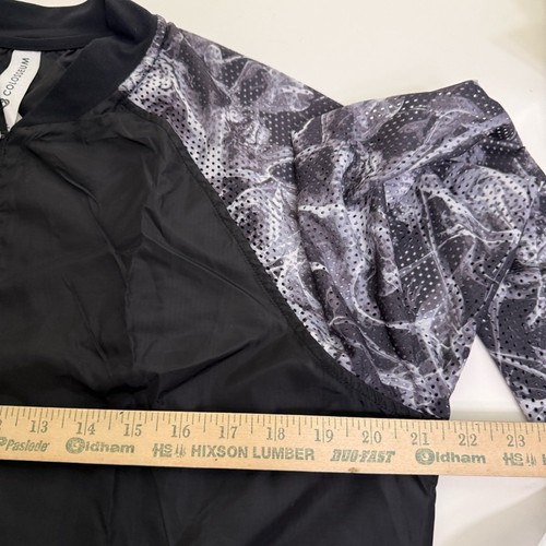 Coliseo Mujer Talla L Negro y Gris Chaqueta Bomber Ligera - Imagen 8 de 8