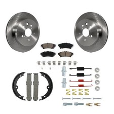 CMX K8C-104261 Brake Disc and Pad Kit Rear for Lexus IS350 2014-2015