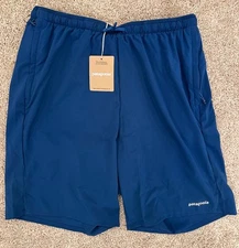 Patagonia Multi Trails Shorts Men’s Size S 8" Lagom Blue Lined NEW 57602 Pockets