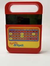 Vintage Style Speak & Spell Electronic Learning Toy by Basic Fun Works Tested