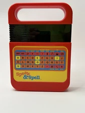 Vintage Style Speak & Spell Electronic Learning Toy by Basic Fun Works Tested