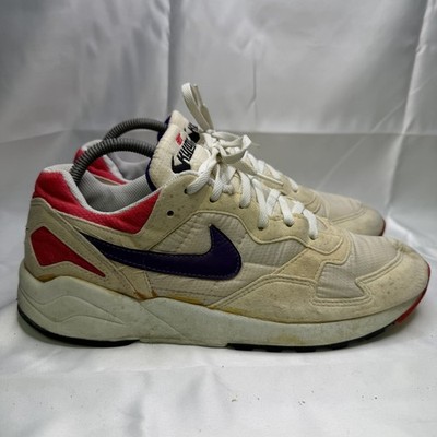 Vintage 1993 Nike Air Skylon TC Men s Size 9 Trainer Running Shoes White Orange
