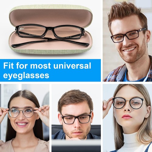 Ouskr Juego de 17 Estuche Rígido para Gafas, Estuche para Gafas Unisex, Grande...  - Imagen 5 de 8