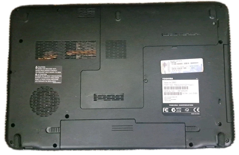 💻 Toshiba Satellite C660 Laptop - No Charger 💻 - Image 4 of 4