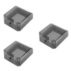  Set of 3 Flexible and Waterproof Socket Weatherproof Electrical Outlet Cover