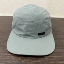 Topo Designs Hat Cap Strapback Slate Blue 5 Panel Nylon Camp Adjustable