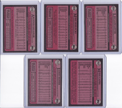 Chicago Cubs 1989 Topps Baseball Team Set 35 Cards - Picture 13 of 13