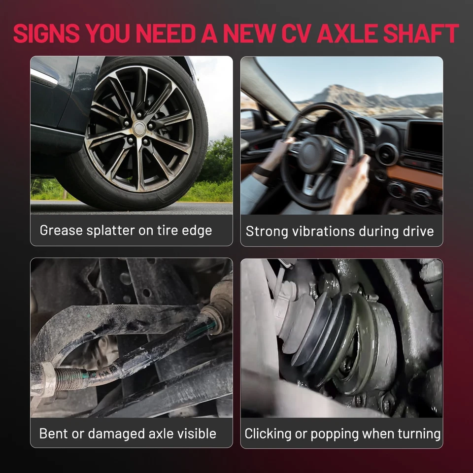 Conjunto de eje delantero derecho para Volvo S40 2004-2012 V50 C30 C70 2008-2013 CV Foto 4 de 4