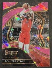 2023-24 Panini Select - Courtside DeAndre Ayton #211 Purple Ice Prizm 50/99