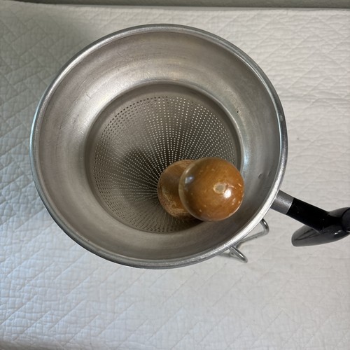 Colador colador colador de cono de aluminio vintage Wear-Ever Style #480 - Imagen 3 de 9